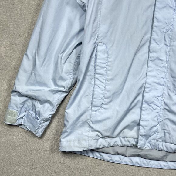 Patagonia Slate Sky Rain Jacket Women’s Small Blue Full Zip Hooded Pockets 27072 - Picture 5 of 15